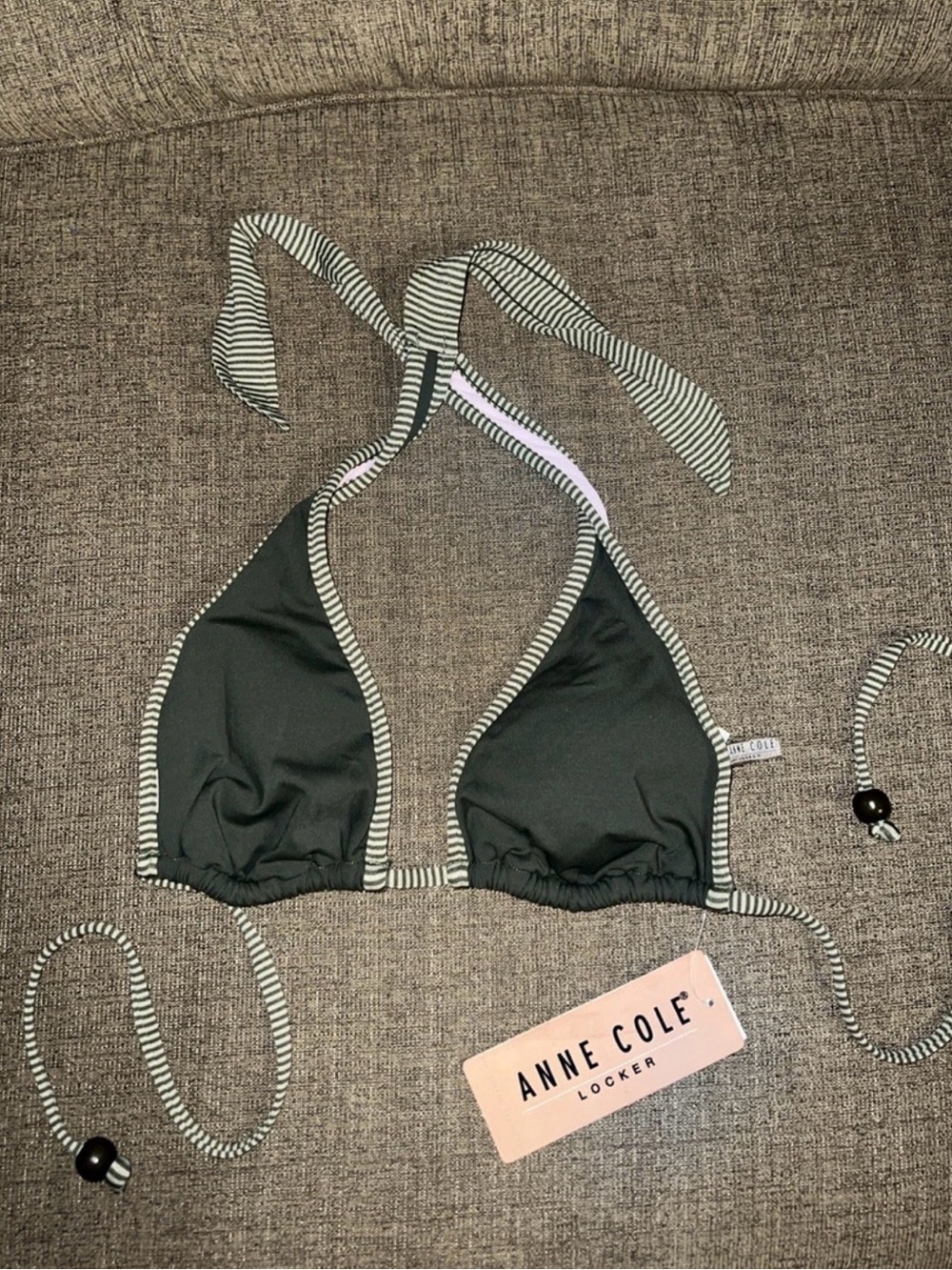 NEW With Tags Women’s Anne Cole Bikini Padded Top Swimwear Size Medium